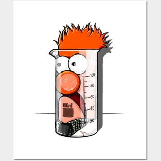 Beaker Muppets Science Posters and Art